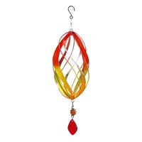 Primus Flame Red Metal Hanging Garden Decor Spinner (PT2814)
