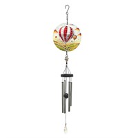 Primus Hot Air Balloon Small Glass Suncatcher Garden Decor Windchime (PT1085)