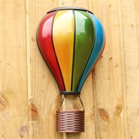 Primus Rainbow Large Wall Mounted Solar Led Hot Air Balloon (PT6124)