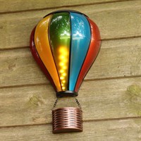 Primus Rainbow Small Wall Mounted Solar Led Hot Air Balloon (PT6123)