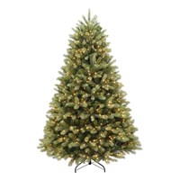 Puleo 1.8m (6ft) Kensington Fir Pre Lit Artificial Christmas Tree (KSG-60QLDTF5K450U)