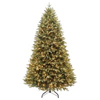 Puleo 2.1m (7ft) Everett Spruce Pre Lit Artificial Christmas Tree (EVE-70NAQLDTF5K7U)