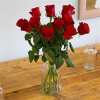 Red Rose Letter Box Flowers 