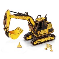 Rolife Excavator 3D Wooden Puzzle by Robotime (TG508K)