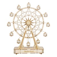 Robotime Ferris Wheel Music Box 3D Wooden Puzzle (TGN01)
