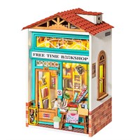 Robotime Free Time Bookshop 3D Wooden Puzzle (DS008)