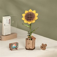 Robotime Sunflower Bloom Craft 3D Wooden Puzzle (TW011)