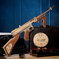 Robotime Thompson Submachine Gun 3D Wooden Puzzle (LQB01)