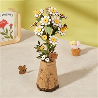 Rowood Chamomile 3D Wooden Puzzle by Robotime (TW061)