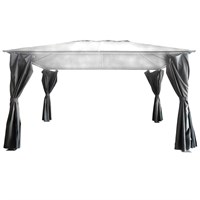 Royalcraft Titan 4mx3m Outdoor Garden Gazebo Replacement Curtain Set (TITAN-03CUR)