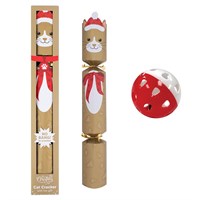 RSW Novelty Gold 14 Inch Christmas Cracker for Cats (XM7059)