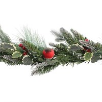 Sage 180cm Robin Pine Artificial Christmas Garland (Z73233)
