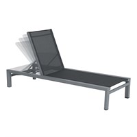 Salsa Sun Bed Lounger - Arctic Grey (60384GT)