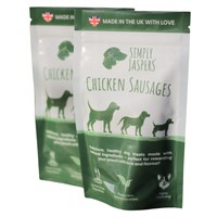 Simply Jaspers Chicken Sausages Dog Treats 75g (CST-75G)