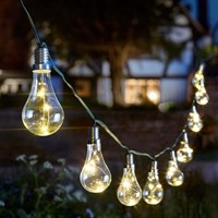 Smart Garden 10 Eureka! Solar Powered Lightbulb String Lights (1060100)