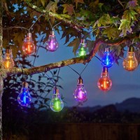 Smart Garden Eureka! NeonEsque Solar String Lightbulbs - Set of 10 (1060304)