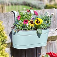 Smart Garden 12 Inch Fence & Balcony Hanging Planter - Sage (6030288)