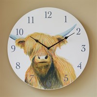Smart Garden 12 Inch Highland Cow Garden Clock (5164022)