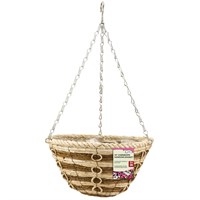 Smart Garden 12Inch Corn Rope Hanging Basket Natural (6020113)
