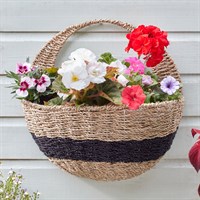 Smart Garden 16 Inch Kent Faux Rattan Garden Wall Basket (6021064)