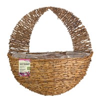 Smart Garden 16Inch Country Rattan Wall Basket Natural (6020053)