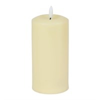 Smart Garden 18cm Faux Flame Pillar Candles (5322013)