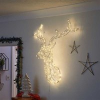 Three Kings 250 LED Stag Light Up Christmas Decoration (2532045)