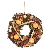 Smart Garden 36cm Harvest Home Whirl Artificial Wreath (5606010)
