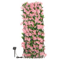 Smart Garden 50 Led Solar In-Lit Pink Blossom Trellis 180 x 60cm (5604102)