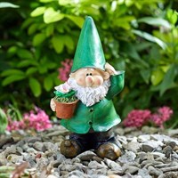 Smart Garden Potting Wilf Garden Gnome Ornament (5030327)