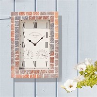 Smart Garden Stonegate Quad 15 Inch Indoor & Outdoor Clock (5164007)