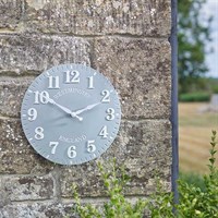 Smart Garden Greystone 12 Inch Indoor & Outdoor Clock (5164009)