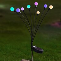 Smart Garden 8-Stem GloGlobes Multi Coloured Solar Garden Stake Light (1012052)