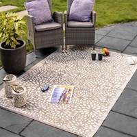 Smart Garden Alfresco Mats Bloom - Mocha 150 x 210 cm (5540208)