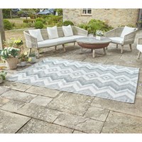 Smart Garden Alfresco Mats ZigZig Slate 180 x 240cm (5540315)