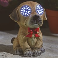 Smart Garden Blinkin' Dog Light Up Solar Statue (1020051)