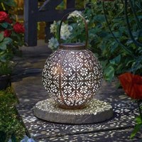 Smart Garden Boulette Solar Light Up Lantern Large (1080093)