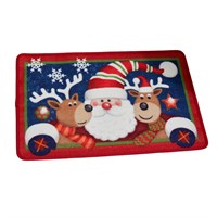 Three Kings Christmas Santa & Friends Door Mat Decoration - 40 x 60cm (5520005)
