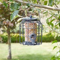Smart Garden Compact Squirrel Proof Seed Wild Bird Feeder Black (7512011)