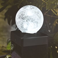 Smart Garden Crackle Ball Post Light 3 Lumen (1012083)