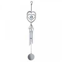 Smart Garden Crystal Heart Hanging Windchime 51cm (5083003)