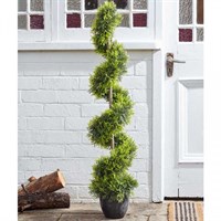 Smart Garden Cypress Topiary Artificial Twirl 120 cm (5605005)