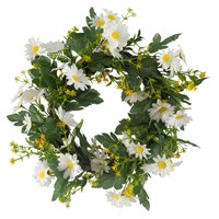Smart Garden Daisy Whirl 40cm Artificial Wreath (5606003)