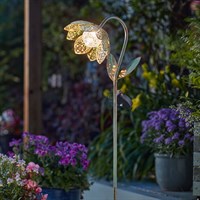 Smart Garden Damasque Solar Bloom Verdigris Solar Stake Light (1012555)