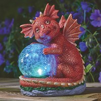Smart Garden Dragon Glow Light Up Solar Statue (1020912)