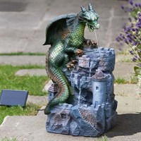 Smart Garden Dragon's Keep Solar Water Feature Fountain (1180008)