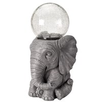 Smart Garden Elephant Orb Solar Powered Light Up Figurine (1020909)