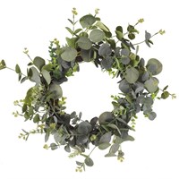 Smart Garden Eucalyptus Whirl Verde 40cm Artificial Wreath (5606002)