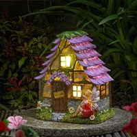 Smart Garden Fairy Flower Lodge Solar Light Up Building (1020997)