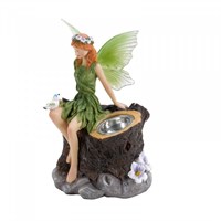 Smart Garden Fairy Green Solar Figurines (1030430-Green)